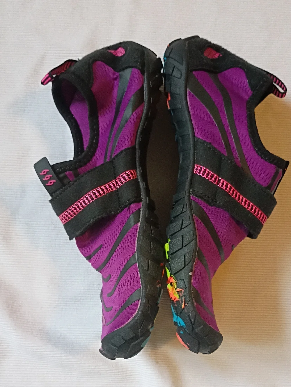 Ubfen Boys Girls Purple Water Shoe